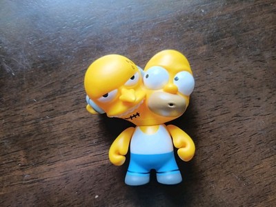 2 Headed Homer Burns Kidrobot Simpsons Treehouse Of Horror Vinyl Figure