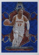 2023-24 Panini Mosaic International Blue Prizm 21/25 Onyeka Okongwu #83 1t4l