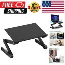 WorkEZ Adjustable Laptop Stand for Desk, Adjustable Height Laptop Stand, Ergo...