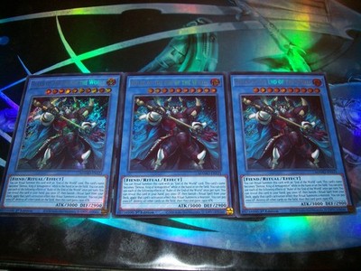 3x Ruler of the End of the World 1st Edition Secret Rare MAMO-EN121 Yu-Gi-Oh!