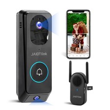 2K Dual Lens Video Doorbell Camera Wireless with Chime, Package Protection, 6...