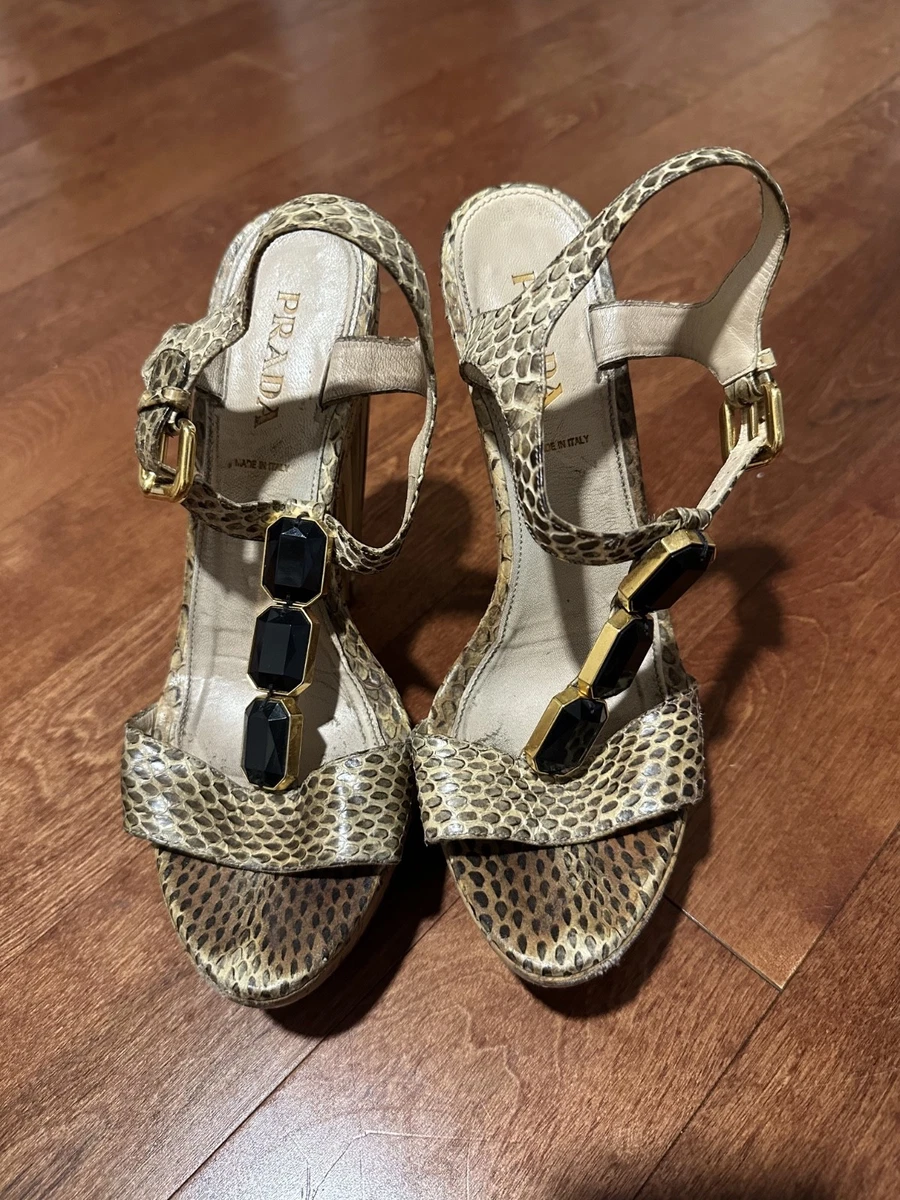 PRADA Snake Heels for Women for sale | eBay