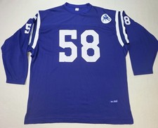 Vintage NFL Baltimore Colts Throwback Jersey 1958 Established Year Sewn Letters