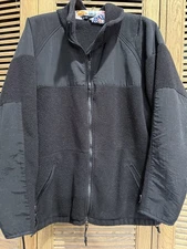 DSCP by Peckham LARGE US Military Black POLARTEC  Fleece Cold Weather Jacket