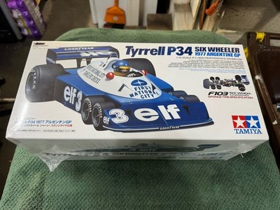 TAMIYA 1/10RC TYREL P34 1977 Argentine GP0 47486 Electric R/C Car Assembly Kit!!