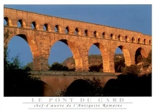 LE PONT DU GARD, Antiquité Romaine, AJAX MONACO, rue Postcard