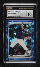 2020 Bowman Chrome Draft Sapphire Edition Zac Veen #BD-107 CSG 10 Gem Mint v9t