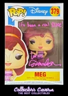 Susan Egan Signed Funko POP! Disney - Hercules - Meg - JSA COA
