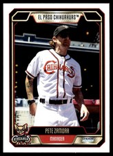 2026 Pete Zamora Choice Rookie Minor League Card El Paso Chihuahuas. rookie card picture