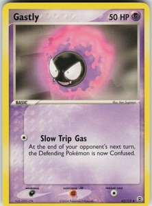 Pokemon TCG Gastly 63/112 FireRed & LeafGreen Common card Normal NM