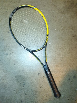 Prince Exo 3 Hybrid 100, Grip 4 1/2'', Measures 4 5/8'' w/ New Overwrap 