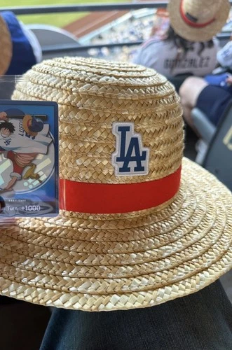 Los Angeles Dodgers One Piece Luffy Don Promo Card