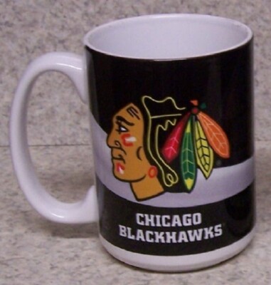chicago blackhawks coffee cup