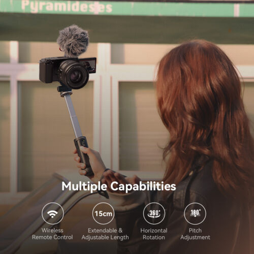 SmallRig Vlogging Kit W/ Wireless Grip & Light For Sony ZV-E1/ZV-E10/ZV-1/ZV-1F - Picture 4 of 11