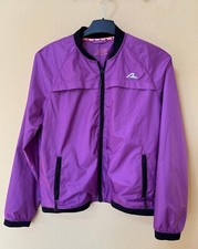 Vintage RODEO C&A Regenjacke Schlupfjacke SKI Windbreaker Gr. M, lila