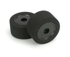 John's BSR C1019 Foam Dirt Oval Front Mount Tires, Purple
