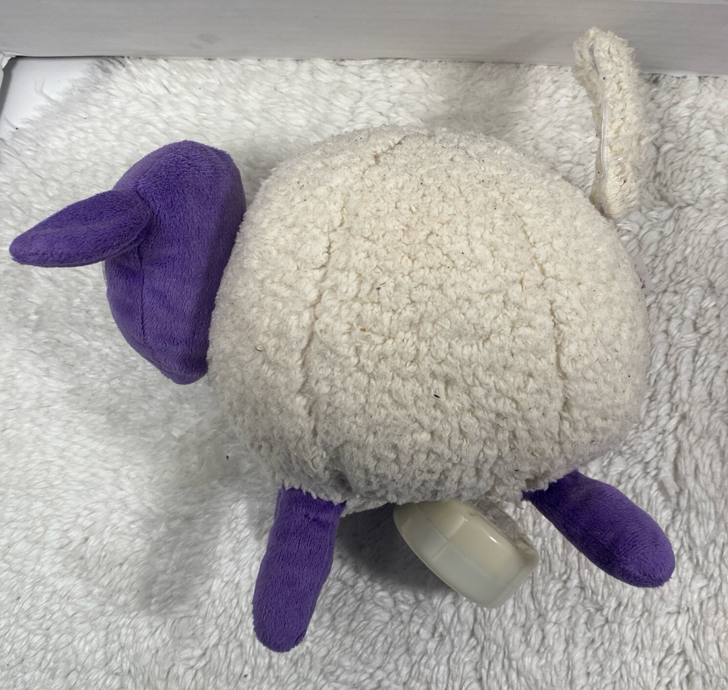 Ewan The Dream Sheep Deluxe Baby Sleep Aid With Sounds & Light Purple