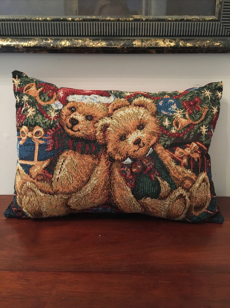 Burgundy christmas cheap pillows