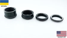 FED Macro Extension Tubes M39 Screw 4 Metal Rings Leica, Zorki, FED, Mir