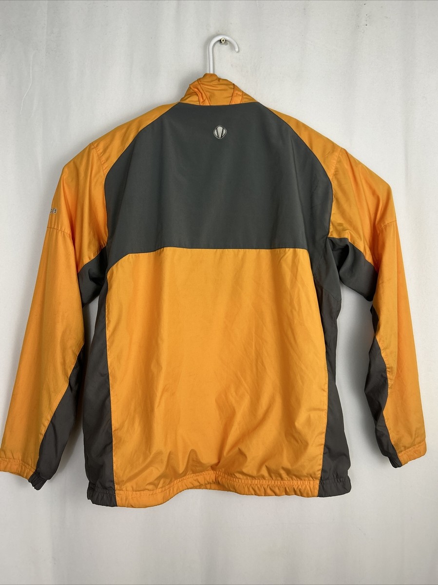 Pull Homme Sunice 1/4 Zip Orange - Coupe-Vent Léger Golf Ou Temps Moyen
