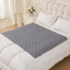 Waterproof Dog Blanket, 40x50 Inch Soft Pet Bed Cover Reversible, Washable, Grey