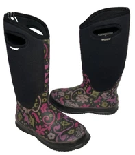 BOGS Women's CORSAGE Classic High Waterproof Insulated Rain/Snow Boot  (Size 6)