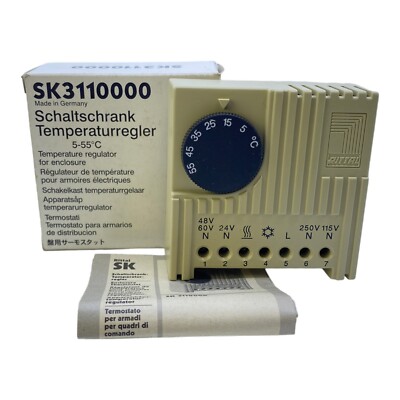 Rittal SK3110000 Schaltschrank Temperaturregler 24,48,60V 115,250V SK3110000 SK3