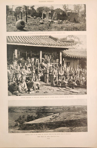 Japan Japanese Army in Ping-Yang China Harper's Weekly 1894