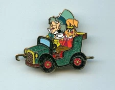 Disney Shopping Car Parade Alice in Wonderland Mad Hatter March Hare LE 100 Pin 