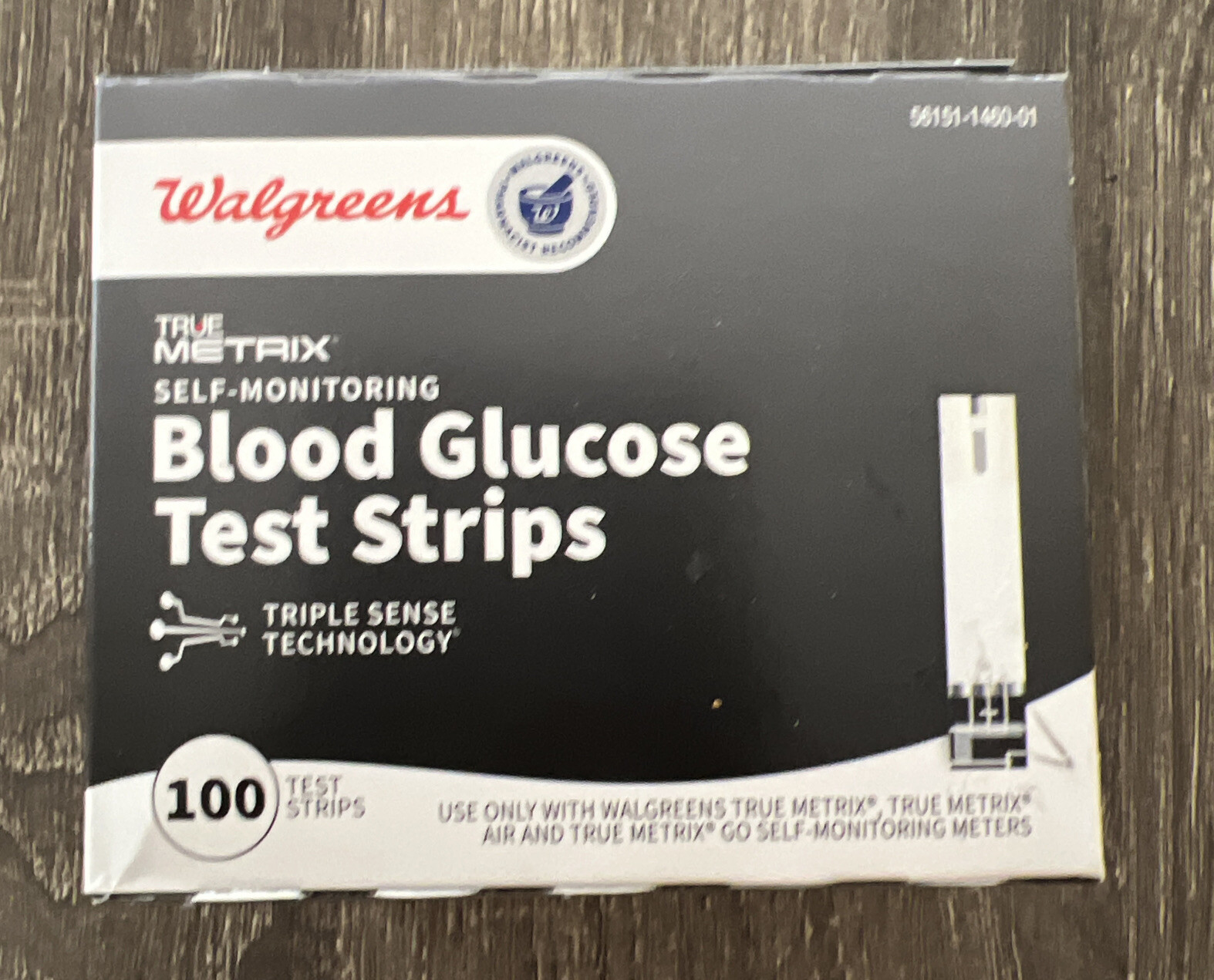 Walgreens TTrue Metrix Blood Glucose Test Strips 50 Strips for sale