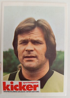 MSV Duisburg - Dietmar Linders - Bergmann Bild 1974/75 No Panini Rookie # 277