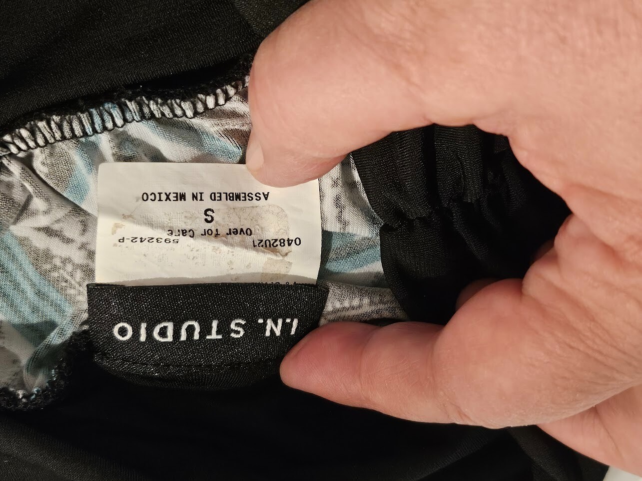 I. N. Studio Size S Maxi Skirt Wide elastic waist