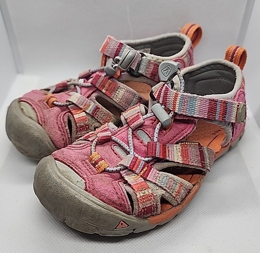 Sandali impermeabili Keen Whisper ragazze Raya caprifoglio rosa outdoor taglia US 10