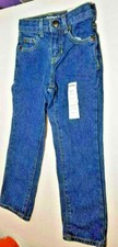 Sonoma Boys' Blue Jeans Size 4 Straight Regular Fit Med Blue NWT