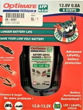 OptiMATE Lithium 4s 0.8A  TM-471  8-step 12.8/13.2V 0.8A Battery saving charger