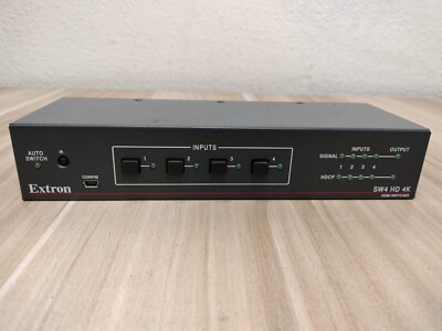Extron SW4 HD 4K HDMI Switcher *NO POWER ADAPTER*