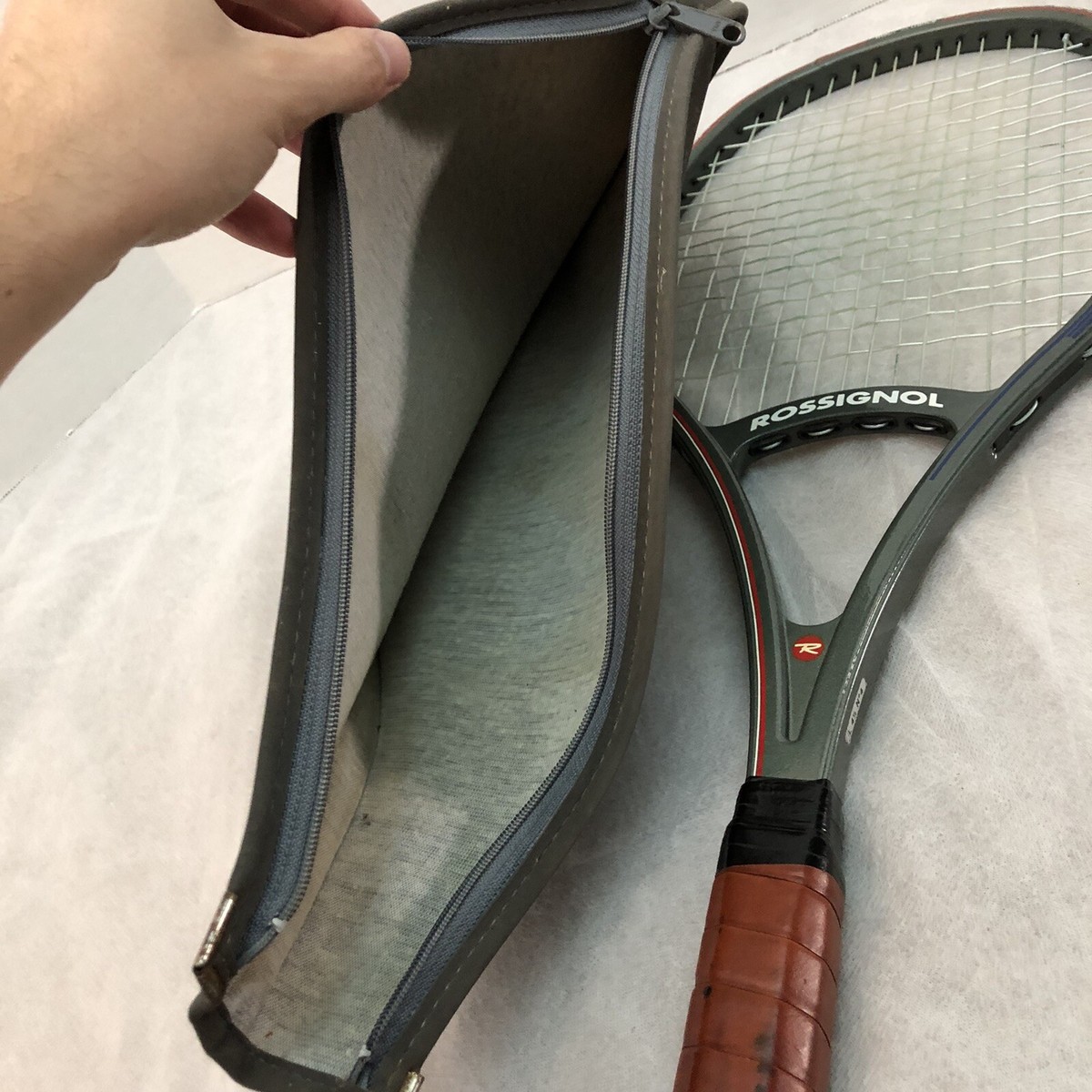 Rossignol Tennis Racquet F200 Carbon French France 4 1/2” No 4
