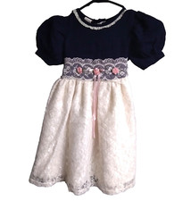 girls formal flower girl special occasion dress size 4 - see full description