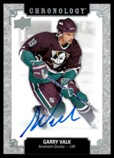 2018-19 Upper Deck Chronology Franchise History Autos GARRY VALK Auto #-