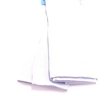  118 Countess Mara Mens White Solid Casual Suit Handkerchief Dress Pocket Square