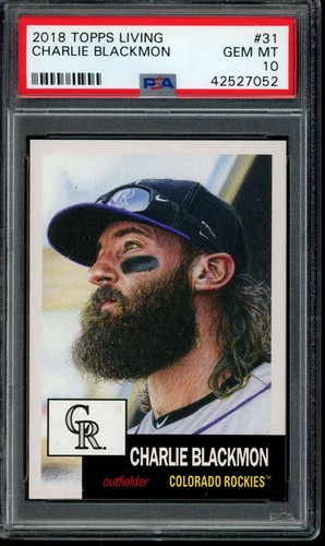 2018 Charlie Blackmon #31