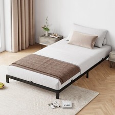 Twin/Full/Queen Size Metal Platform Bed Frame Non-Slip Design 6/8/10/14" Height