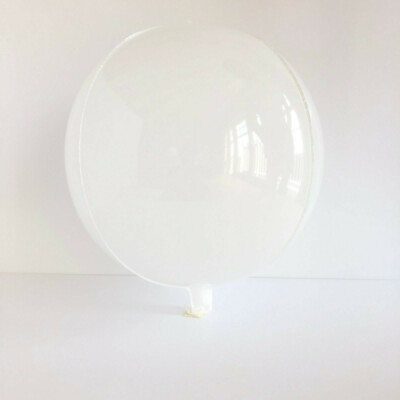 Brandneu 18'' Kugel Kugel Runde Luftballons Weiß Party Ballons