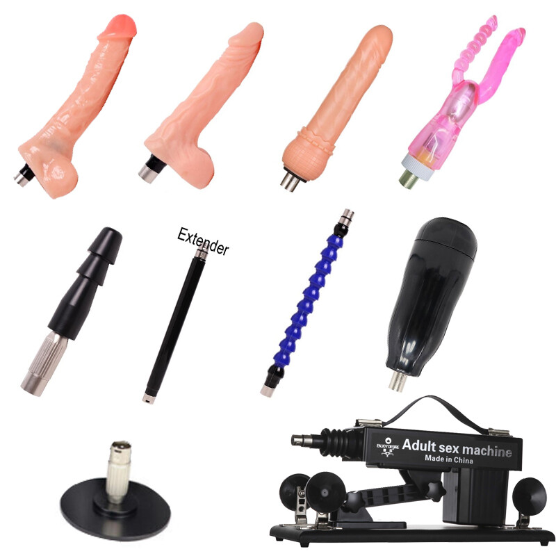 Sex Maschine Fickmaschine Aufsätze Dildo Stange Sexspielzeug Vibrator Anal Plug
