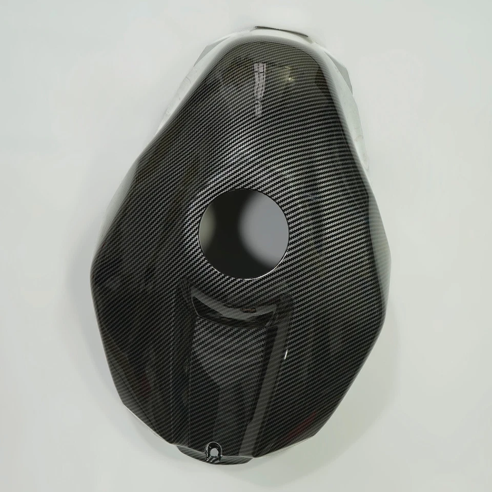 Black Carbon Fiber Fuel Gas Tank Cover Fairing For Yamaha YZF R1 2009 2010 2011 — 第 4/4 张图片