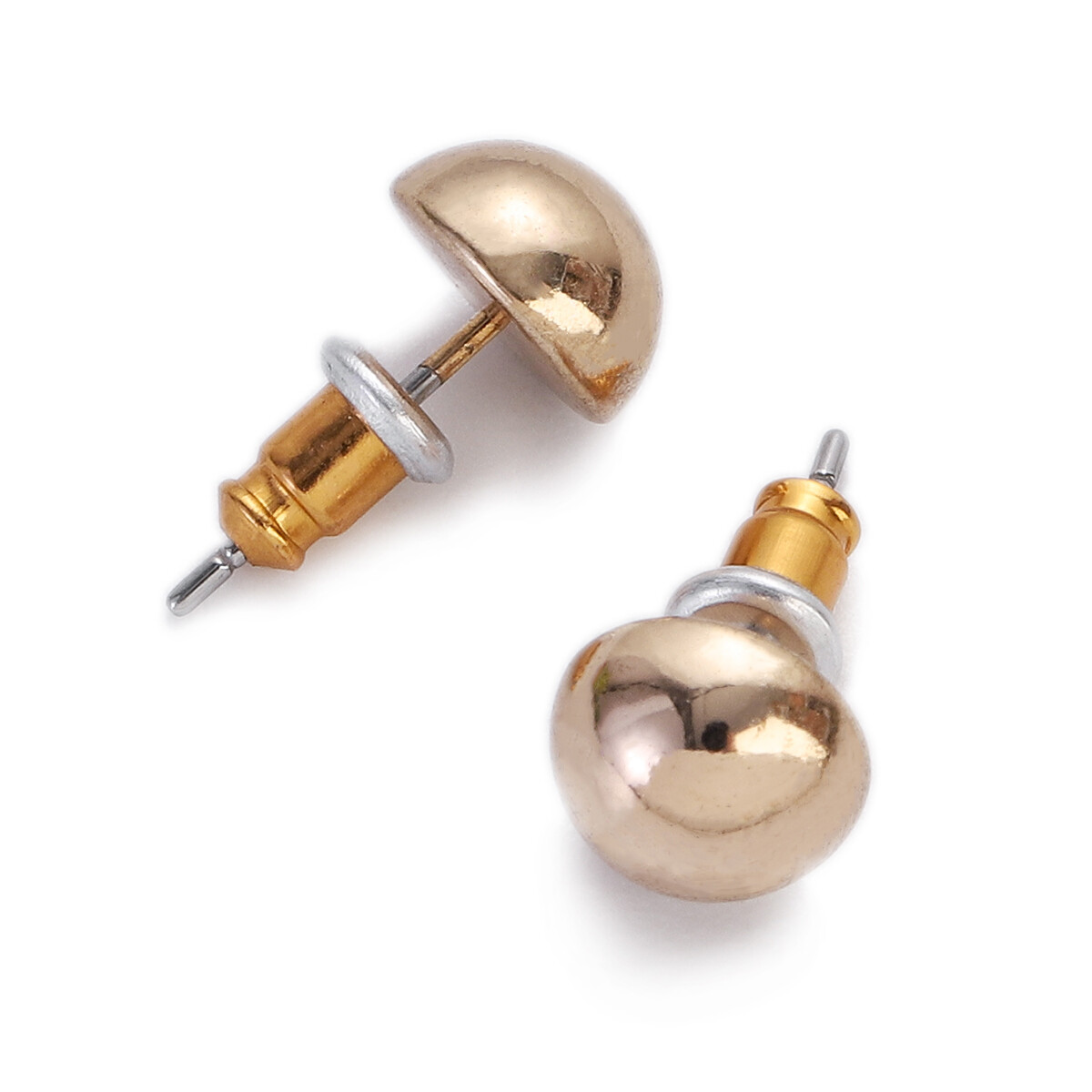 Big Round Bell Gold Silver Bead Carved Jhumka Indian Tassel Carved