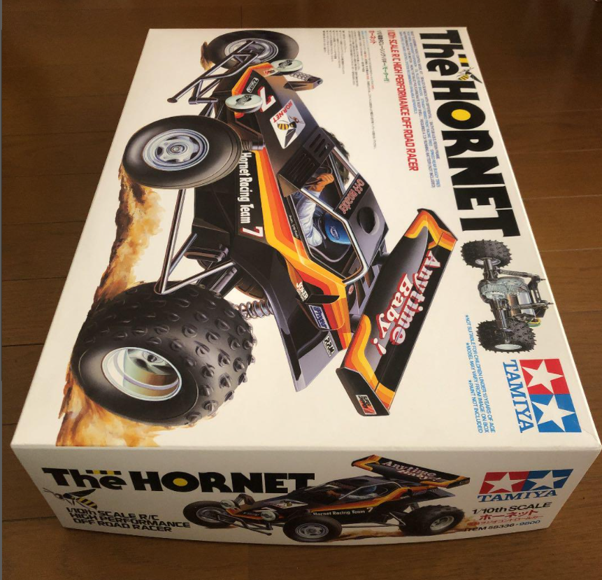 Tamiya The Hornet 1/10 RCカーセット Finally, a four-wheel independent car from the original Tamiya