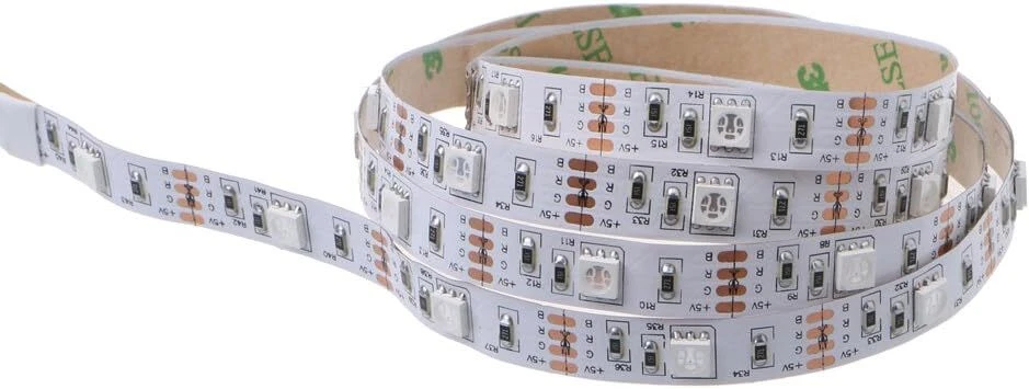 5V 5050 RGB LED Strip Light Bar TV Back Lights Kit 30SMD/M + USB Remote Control - Image 2 of 4