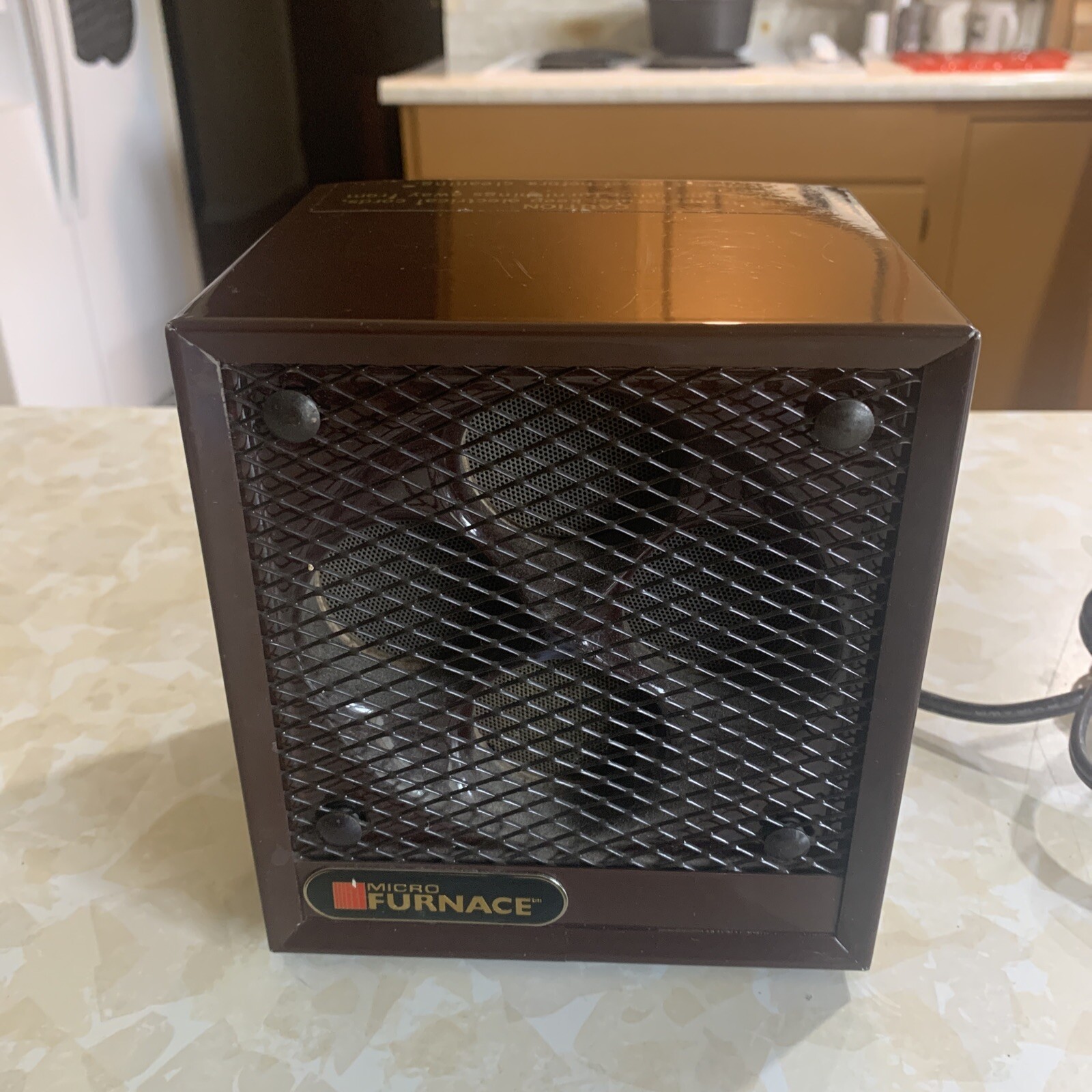 VTG 1985 Micro Furnace Fan Heater KLP-MF-100-12 1500W Compact Space Heater  Works | eBay