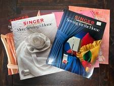 Singer Sewing Reference Library Book Bundle Soft Cover - Lot of 6